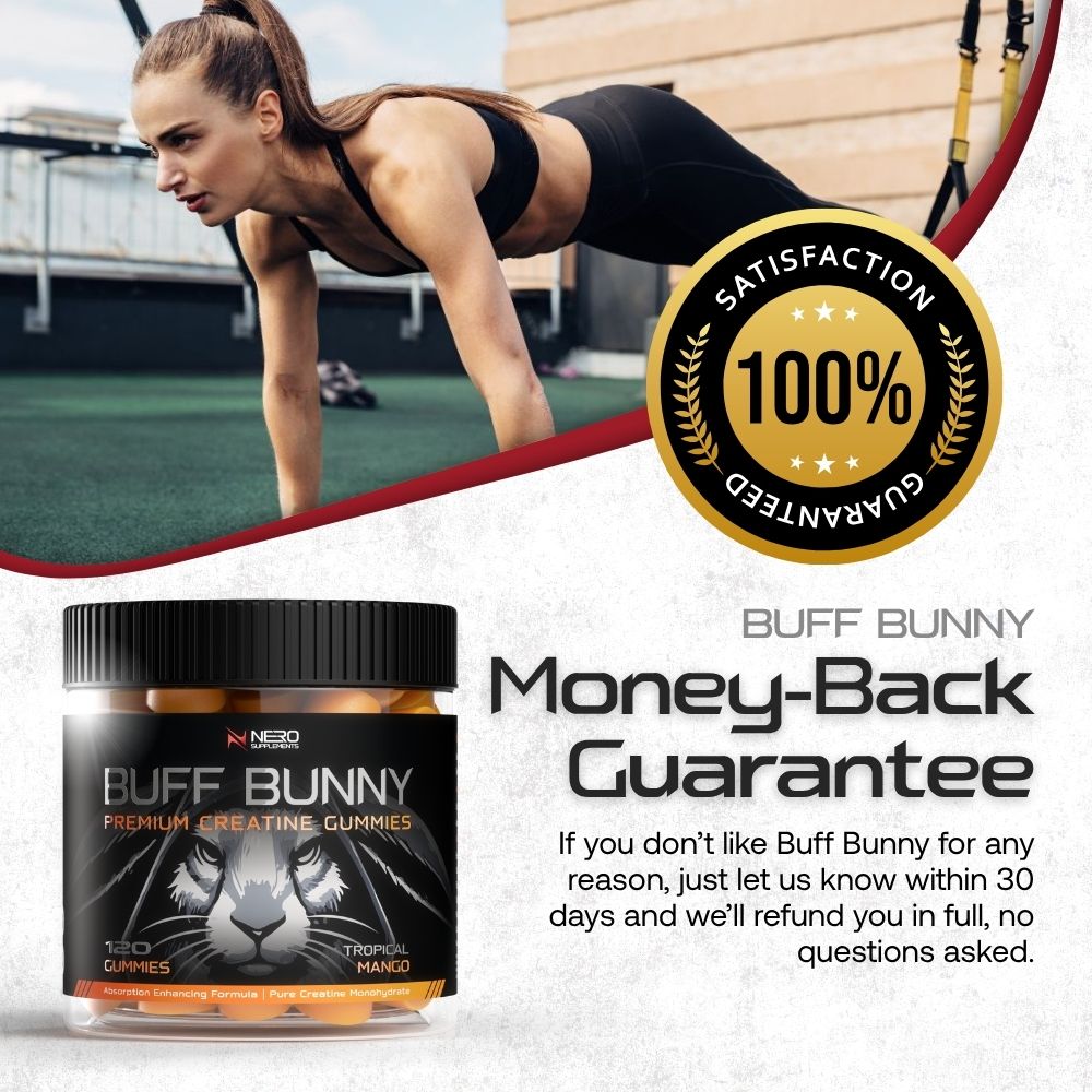 Buff Bunny Premium Creatine Gummies