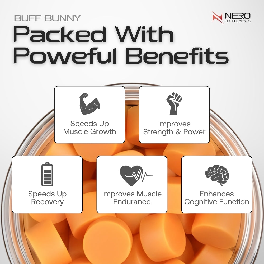 Buff Bunny Premium Creatine Gummies