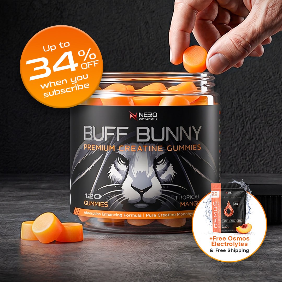 Buff Bunny Premium Creatine Gummies